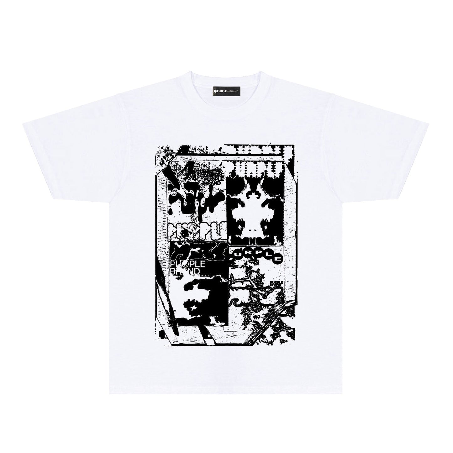 PURPLE  fashion T-shirt