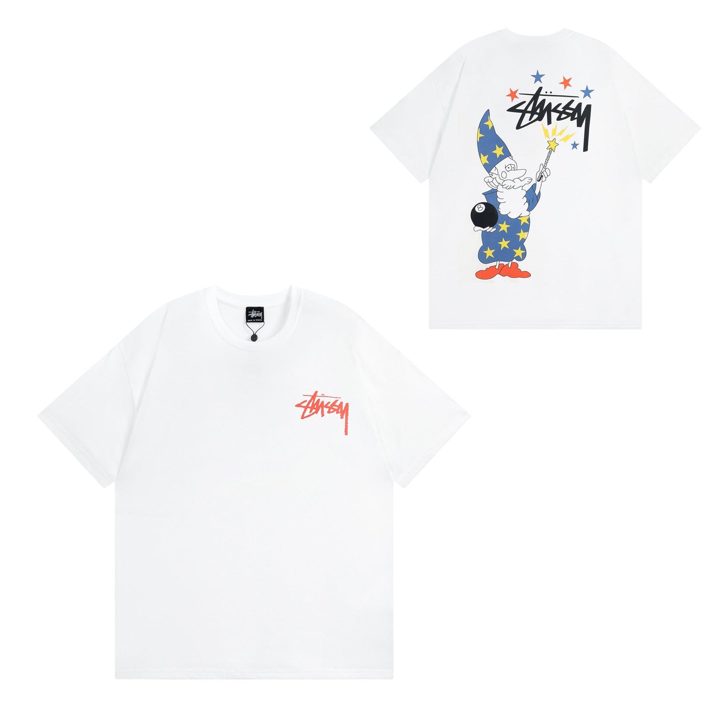 Stussy T-Shirts Casual Versatile Loose T-Shirts Couple