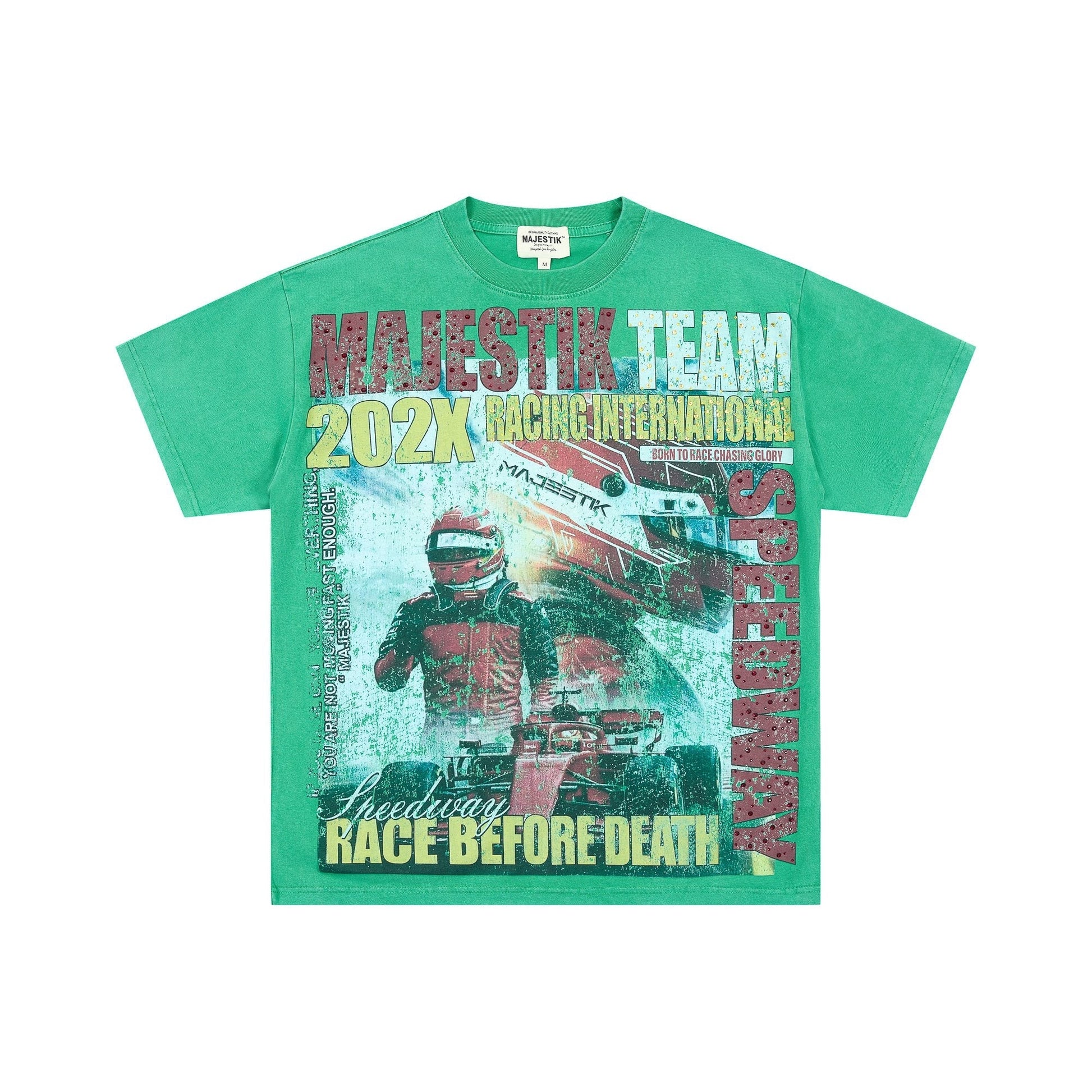 MAJESTIK Racing International 202X Green T-Shirt ¡ª hero