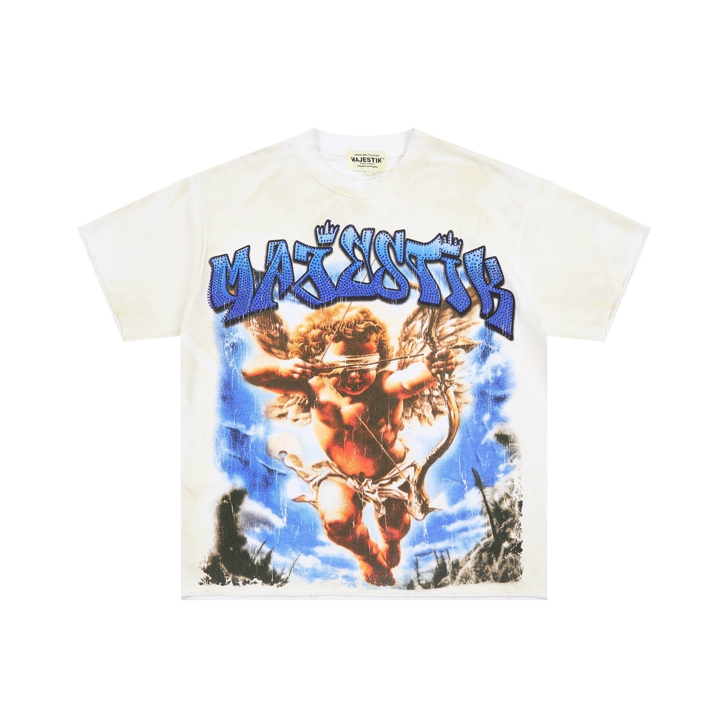 MAJESTIK Baby Angel Cherub Graphic T-Shirt ¡ª hero