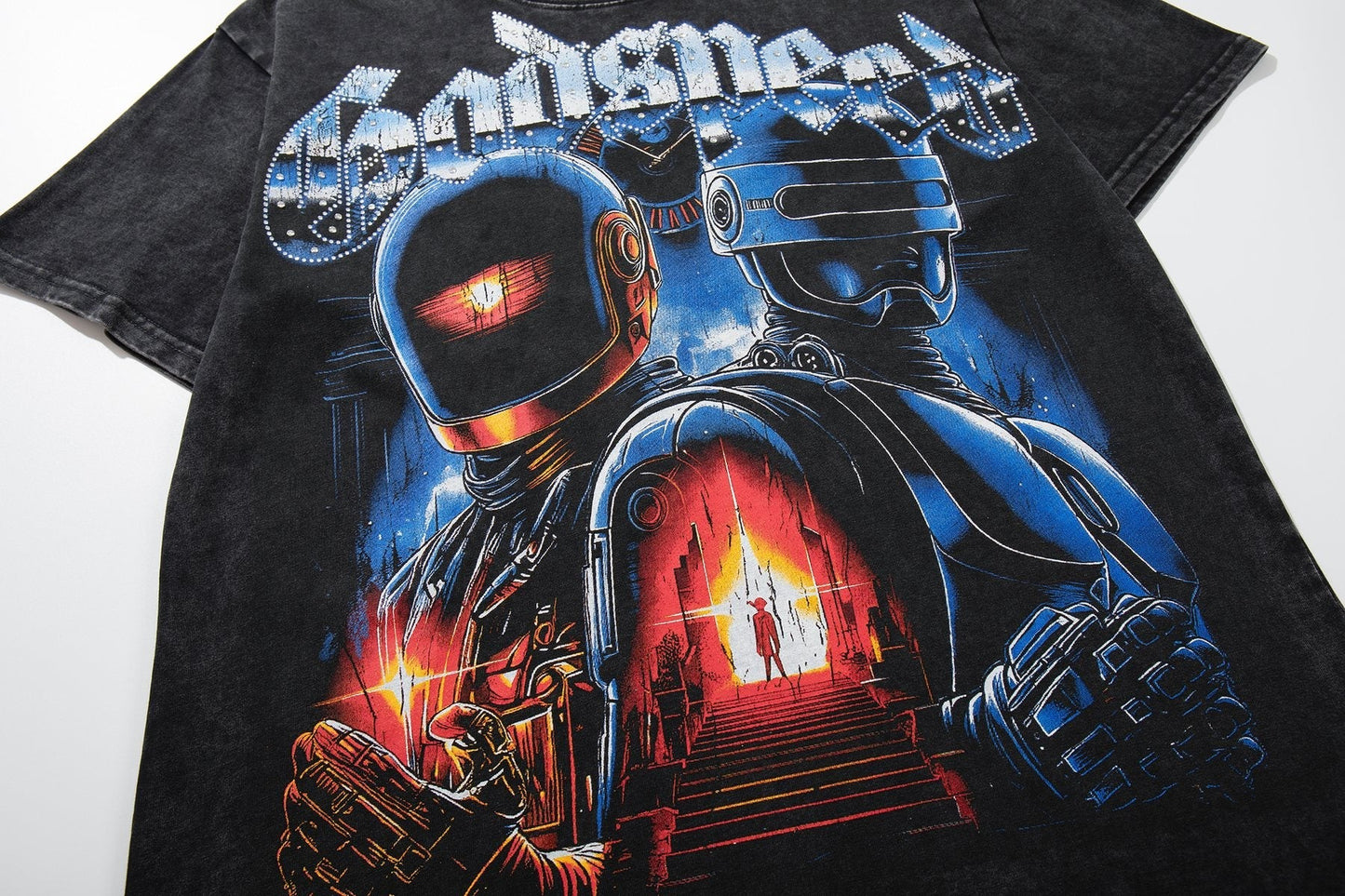 MAJESTIK Astronaut Graphic Short-Sleeve T-Shirt ¡ª front