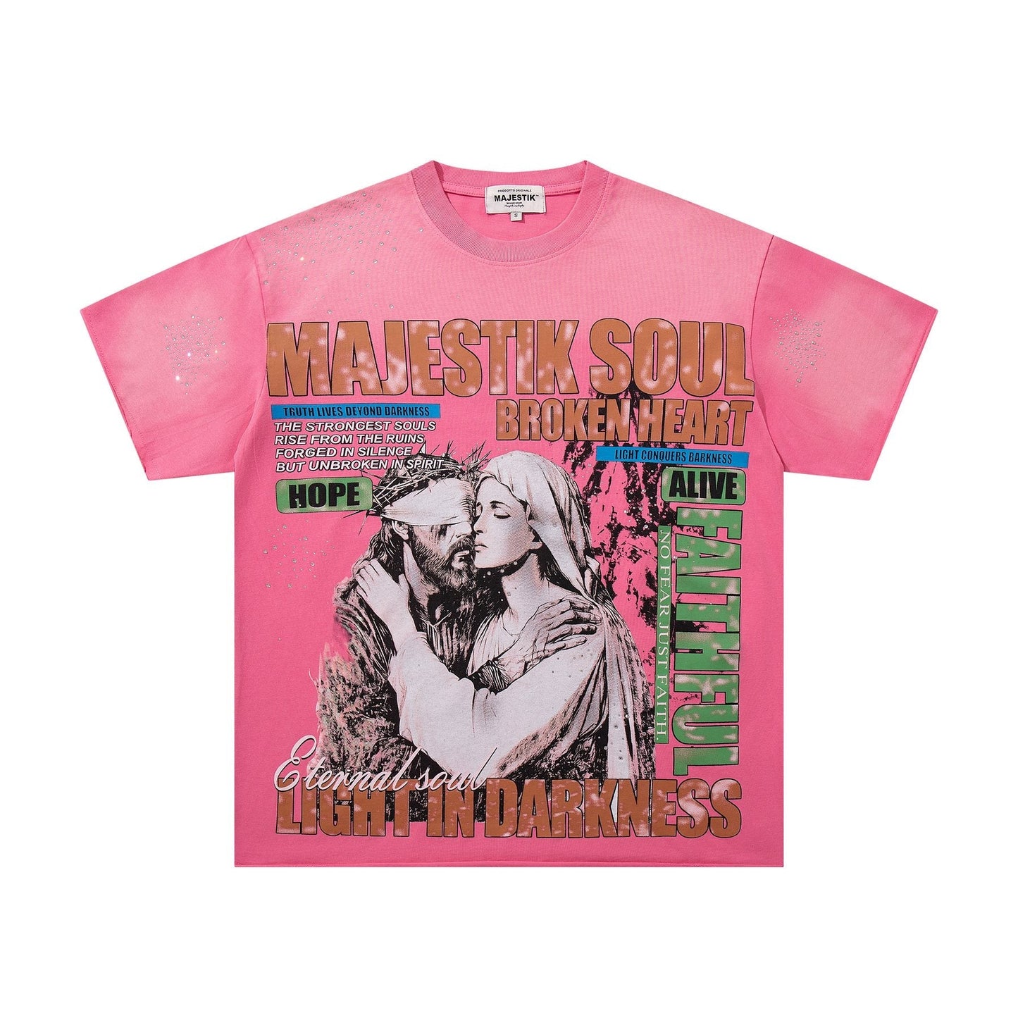 MAJESTIK Broken Heart Graphic T-Shirt ¡ª hero