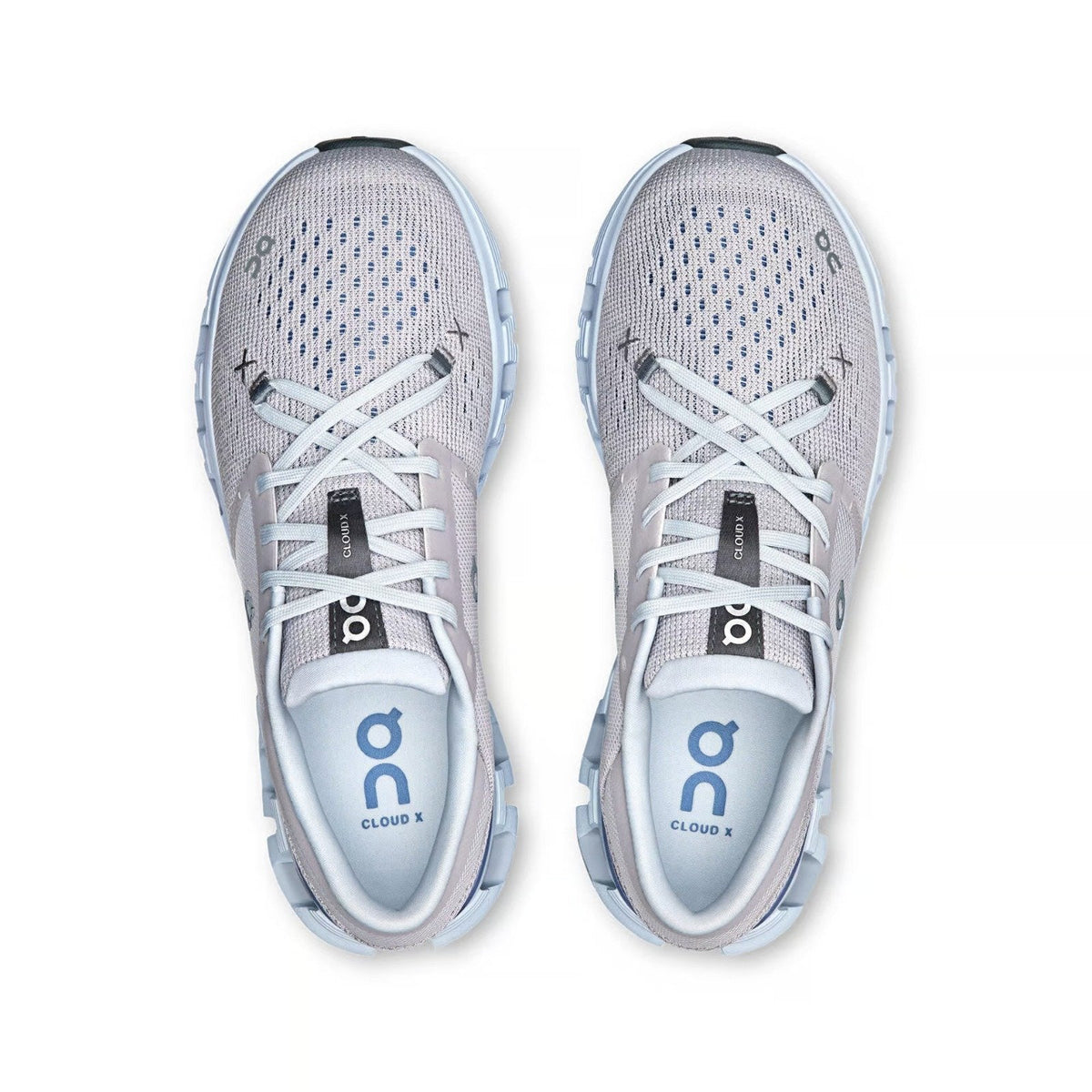 On Running Cloud X 4 Silver Chambray